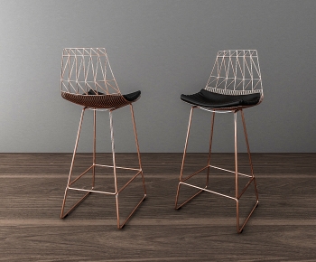 Nordic Style Bar Chair-ID:986253021