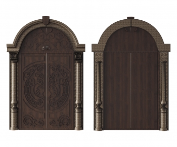 Chinese Style Double Door-ID:947439912