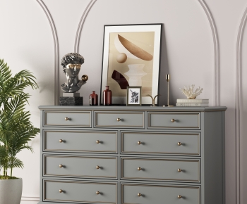 American Style Chest Of Drawers-ID:808779958