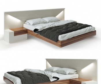 Modern Double Bed-ID:680834058