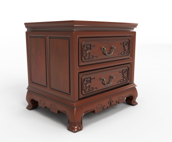 Chinese Style Bedside Cupboard-ID:746206055