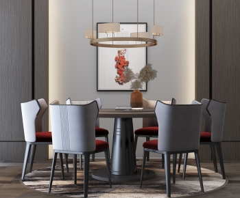 New Chinese Style Dining Table And Chairs-ID:320640099