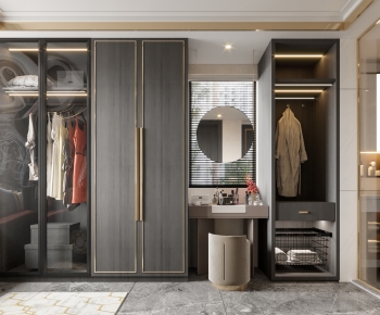 New Chinese Style Clothes Storage Area-ID:443316947