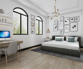 Nordic Style Bedroom-ID:979542025