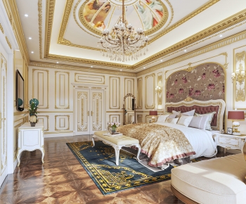 French Style Bedroom-ID:136452913