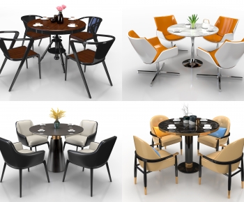 Modern Dining Table And Chairs-ID:507828007