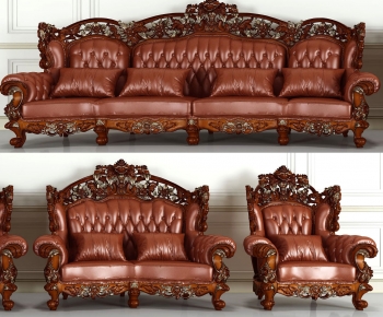 European Style Sofa Combination-ID:277342086