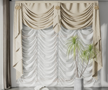Simple European Style The Curtain-ID:313779124
