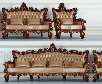 European Style Sofa Combination-ID:685859925
