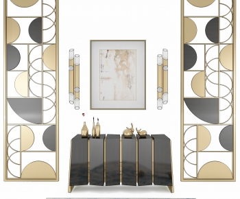 Post Modern Style Decorative Cabinet-ID:655205011