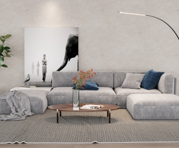 Modern Multi Person Sofa-ID:215467933