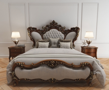 French Style Single Bed-ID:443877944