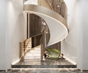 Modern Stair Balustrade/elevator-ID:369827039