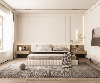 Modern Wabi-sabi Style Bedroom-ID:113585954