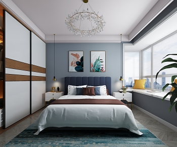 Nordic Style Bedroom-ID:157941105