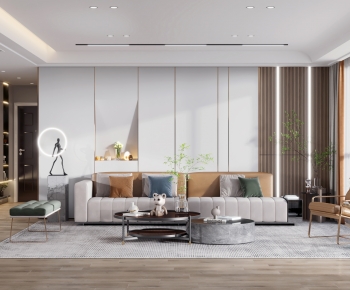 Modern A Living Room-ID:496248019