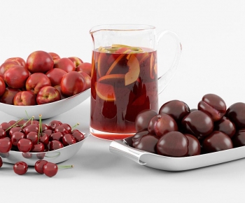 现代水果玻璃杯餐桌摆件-ID:285150055