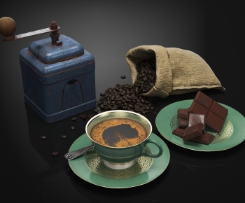 现代咖啡豆机器巧克力-ID:405725002