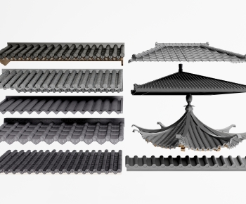 New Chinese Style Building Component-ID:626147032