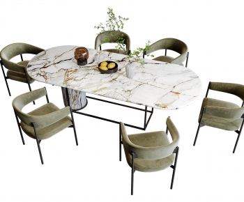 Modern Dining Table And Chairs-ID:247822055