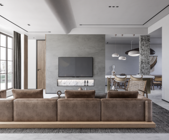 Modern A Living Room-ID:113617903