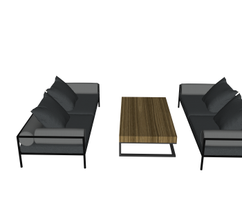 现代双人沙发-ID:731709065