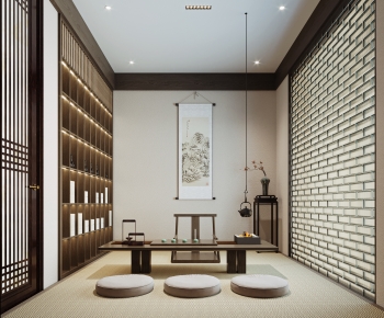 New Chinese Style Tea House-ID:878354074