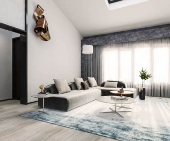 Modern A Living Room-ID:255069025