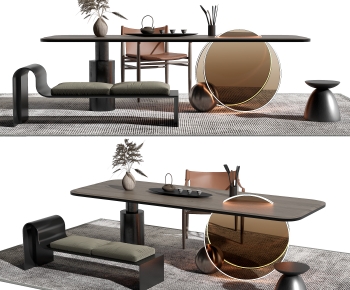 Modern Tea Tables And Chairs-ID:913342007