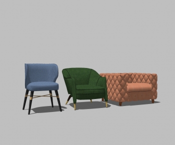 Modern Single Sofa-ID:558247097