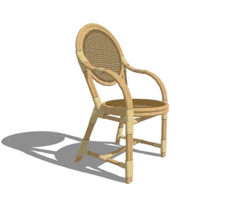 Simple European Style Single Chair-ID:841435916