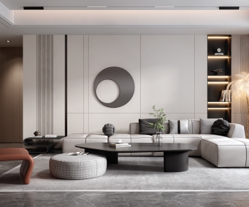 Modern A Living Room-ID:752290012