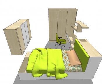 Modern Bedroom-ID:945429096