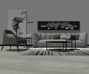 Nordic Style Sofa Combination-ID:685723073