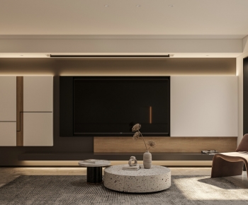 Wabi-sabi Style A Living Room-ID:701693066