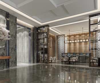 New Chinese Style Lobby Hall-ID:762445939