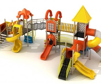 现代游乐设备儿童滑梯-ID:484528065