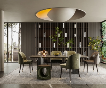 Modern Dining Room-ID:131958963