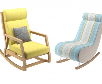 Nordic Style Rocking Chair-ID:149038083