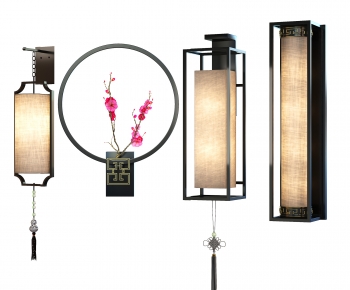 New Chinese Style Wall Lamp-ID:127419951