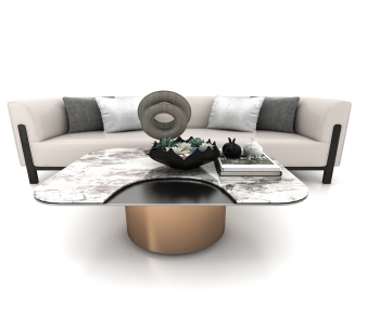 Modern Three-seat Sofa-ID:420129069