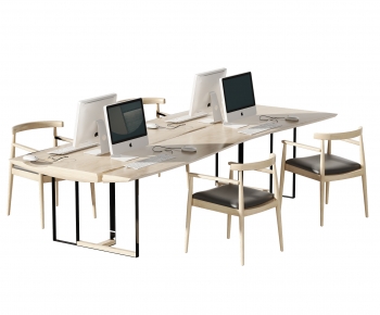 New Chinese Style Office Table-ID:672805079