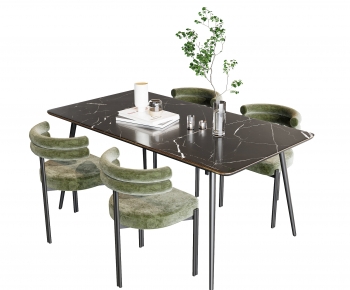 Modern Dining Table And Chairs-ID:600722073