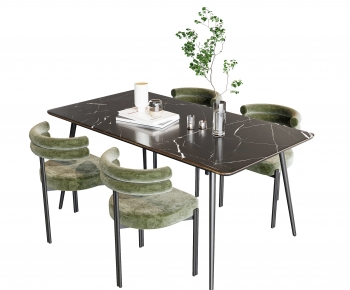 Modern Dining Table And Chairs-ID:531857978