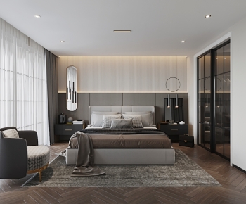 Modern Bedroom-ID:713377008