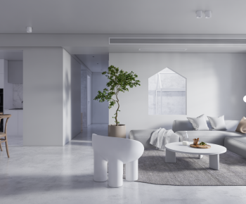 Wabi-sabi Style A Living Room-ID:181337121