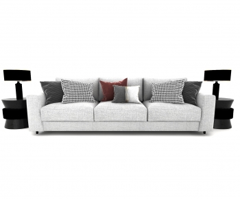 Modern Three-seat Sofa-ID:862974888