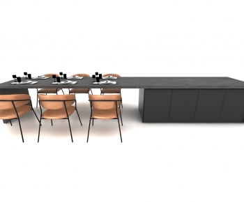 Modern Dining Table And Chairs-ID:961196905