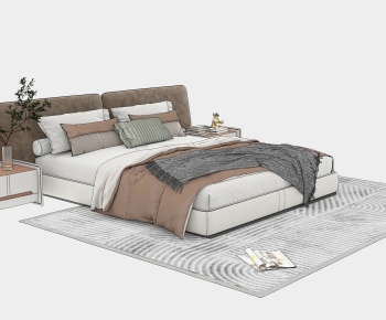 Modern Double Bed-ID:230523112