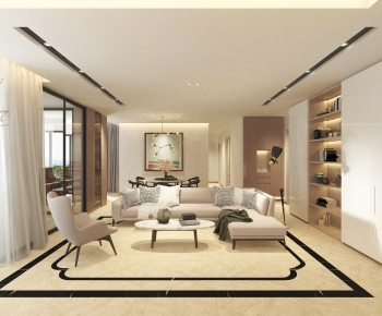 Modern A Living Room-ID:174566987